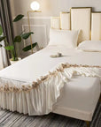 3pcs Set Raw Cotton Soft Bedspread